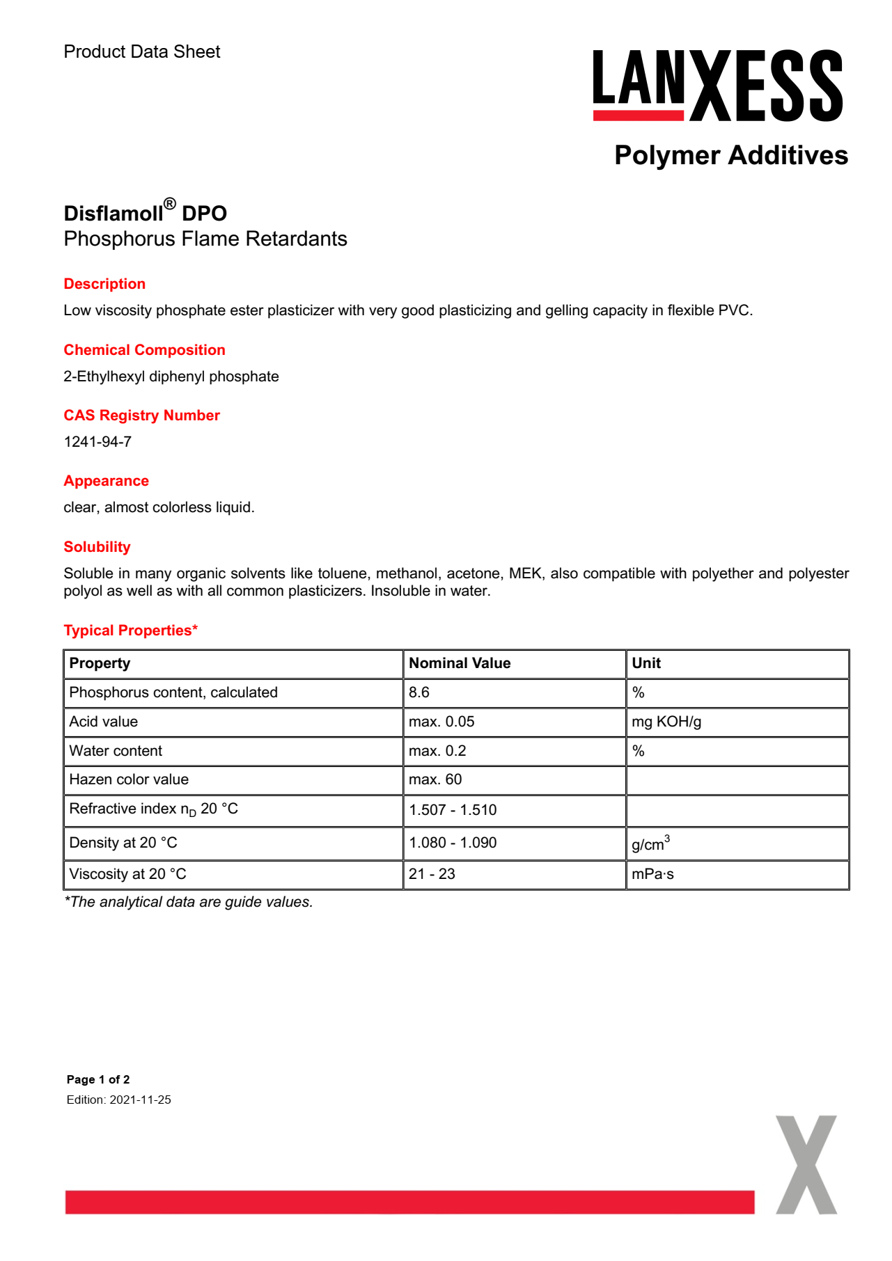 Disflamoll DPO